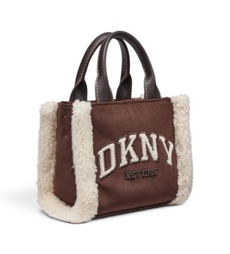 DKNY Mini torbica Hadlee Crossbody, rjava
