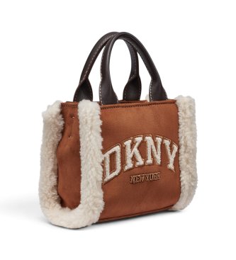 DKNY Brun Hadlee Mini Crossbody-väska