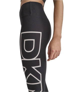DKNY Collant neri a vita media