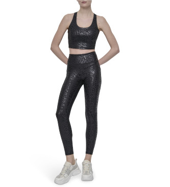 DKNY Strumpfhose Bedruckt schwarz