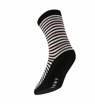 DKNY 3-pack of Klhoe socks grey, pink, black 