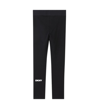 DKNY Legging met zwarte logo-applicatie