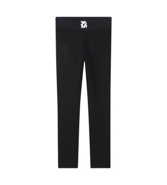 DKNY Legging met zwarte logo-applicatie