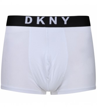 DKNY Pacote de 3 Boxers New York White