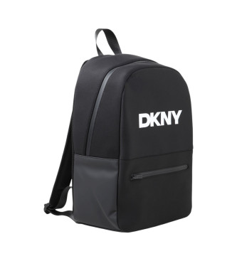 DKNY Rygsk med logoprint, sort