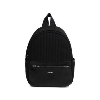 DKNY Sac  dos en tissu enduit noir