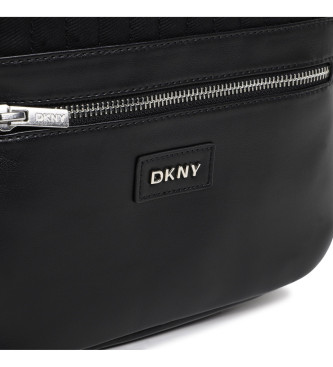 DKNY Sac  dos en tissu enduit noir