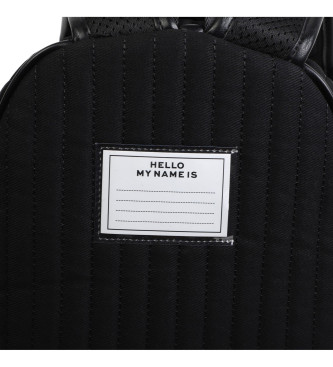 DKNY Sac  dos en tissu enduit noir