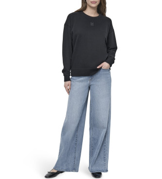 DKNY Czarna bluza marynarska