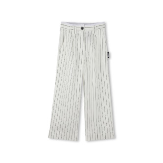 DKNY Calas s riscas pretas e brancas