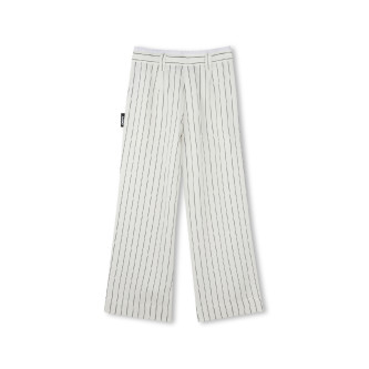 DKNY Calas s riscas pretas e brancas