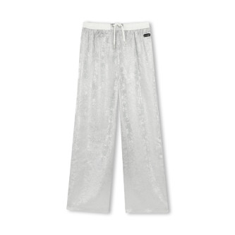 DKNY Calas de crepe cinzentas