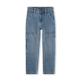 DKNY Jeans blu con vita regolabile