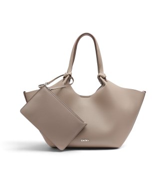 DKNY Paula taske i taupe