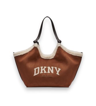 DKNY Brun Paula Md Tote-väska