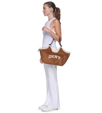 DKNY Brun Paula Md Tote-väska