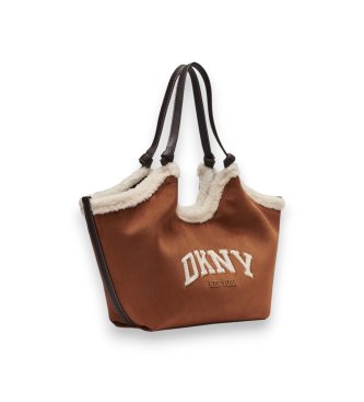 DKNY Brun Paula Md Tote-väska