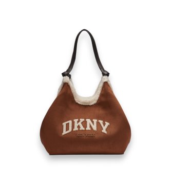 DKNY Brun Paula Md Tote-väska