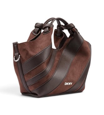 DKNY Petit sac Paula marron