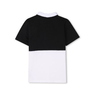 DKNY Polo en piqu noir