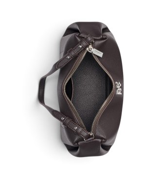 DKNY Mørkebrun Remy-taske