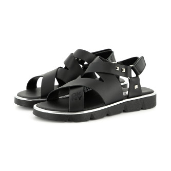 DKNY Sandalias de piel negro