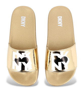 DKNY Sandales  logo dor