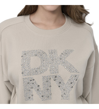 DKNY Sweater New York Mix beige
