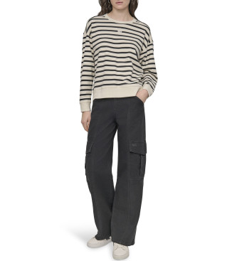 DKNY Camisola de marinheiro bege