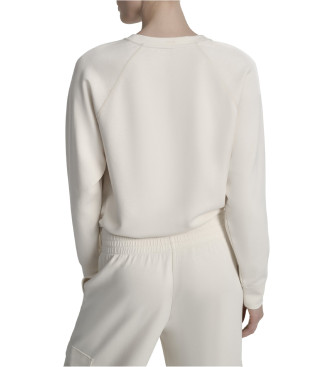 DKNY Beżowa bluza scuba