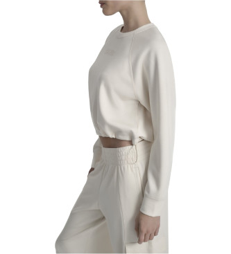 DKNY Beżowa bluza scuba