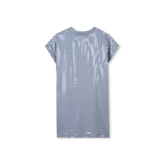 DKNY Modra obleka z bleščicami