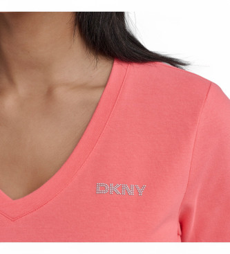 DKNY Vestido Coral Pico