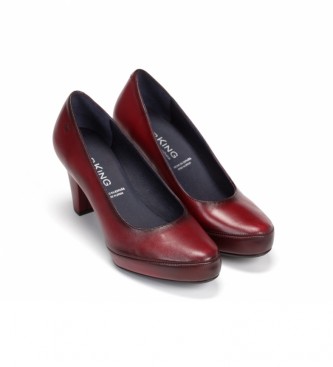 Dorking Chaussures en cuir Blesa D5794 Sugar maroon -Hauteur du talon : 8 cm