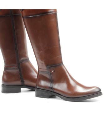 Dorking Leather boots Earth D7687 leather 
