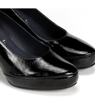 Dorking by Fluchos Leren schoenen D5794 Blesa zwart -Hoogte hak 6cm