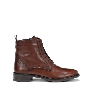 Dorking by Fluchos Harvard Brown leather ankle boots