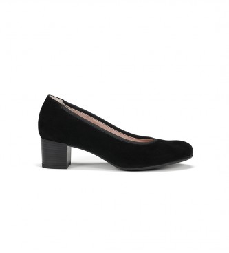 Dorking by Fluchos Chaussures en cuir Geminis D8469 noir - Hauteur du talon 5cm