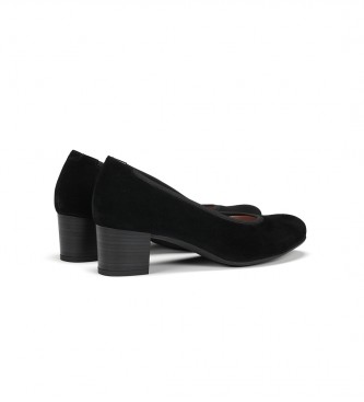 Dorking by Fluchos Geminis Leather Shoes D8469 black -Heel height 5cm