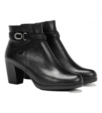 Dorking by Fluchos D8673-Sunb Black leather boots