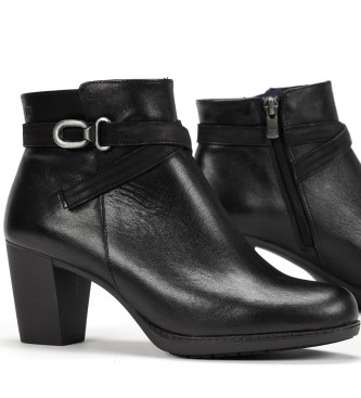 Dorking by Fluchos D8673-Sunb Black leather boots