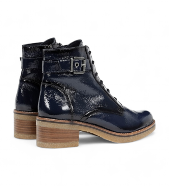 Dorking by Fluchos Bottines en cuir Lucero D8686 Navy