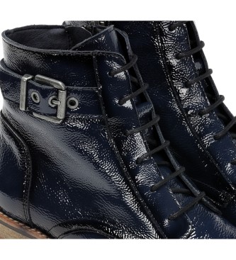 Dorking by Fluchos Botas de couro Lucero D8686 Navy