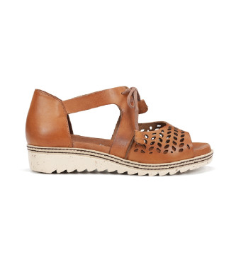 Dorking by Fluchos Leather Sandals D8773 brown