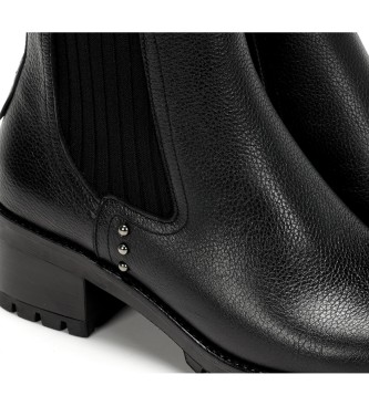 Dorking by Fluchos Leather ankle boots D8824-IN black