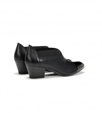 Dorking by Fluchos Leather Shoes Dora D8880 black -Heel height 5cm
