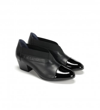 Dorking by Fluchos Chaussures en cuir Dora D8880 noir - Hauteur du talon 5cm