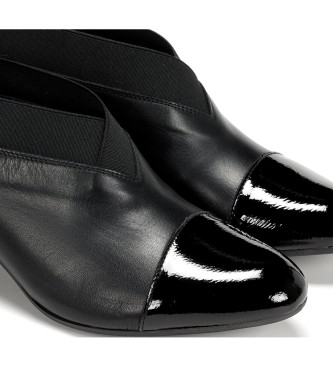Dorking by Fluchos Chaussures en cuir Dora D8880 noir - Hauteur du talon 5cm