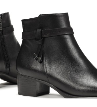 Dorking by Fluchos Leather ankle boots D8889 black
