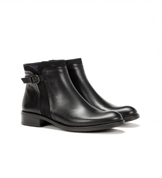 Dorking by Fluchos Leather ankle boots D8901 black